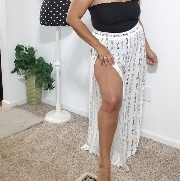 GONE WITH THE WIND ARROW SPLIT PANTS - Picture 4 of 13